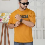 DROP SHOULDER TSHIRT (YELLOW)