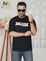 DROP SHOULDER TSHIRT (BLACK)